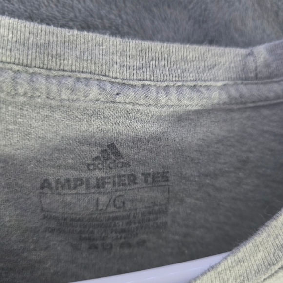 Adidas Amplifier Tee Long‎ Sleeve Athletic Training Shirt Mens Large - Picture 3 of 7